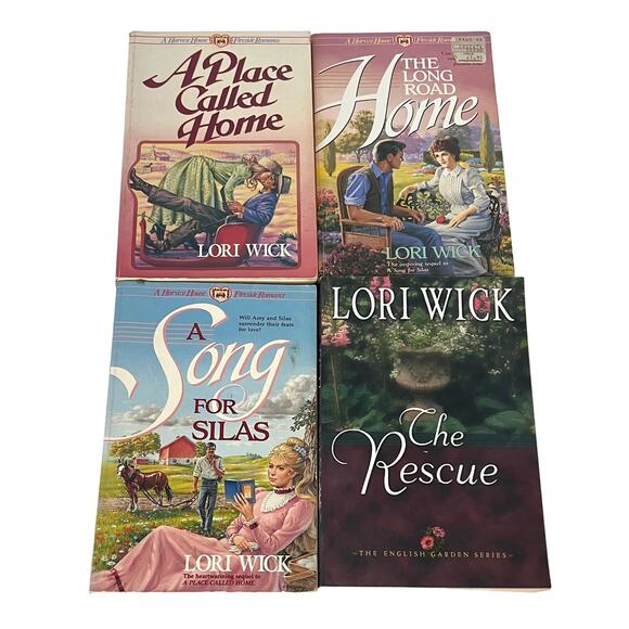Lori Wick Books Lot of 4 Vintage Paperback Mixed Set Bundle - Picture 1 of 8
